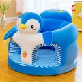 1pc Baby Sofa Unterstützung Sitz bezug Kleinkind Cartoon Plüsch Stuhl lernen bequem zu sitzen wasch