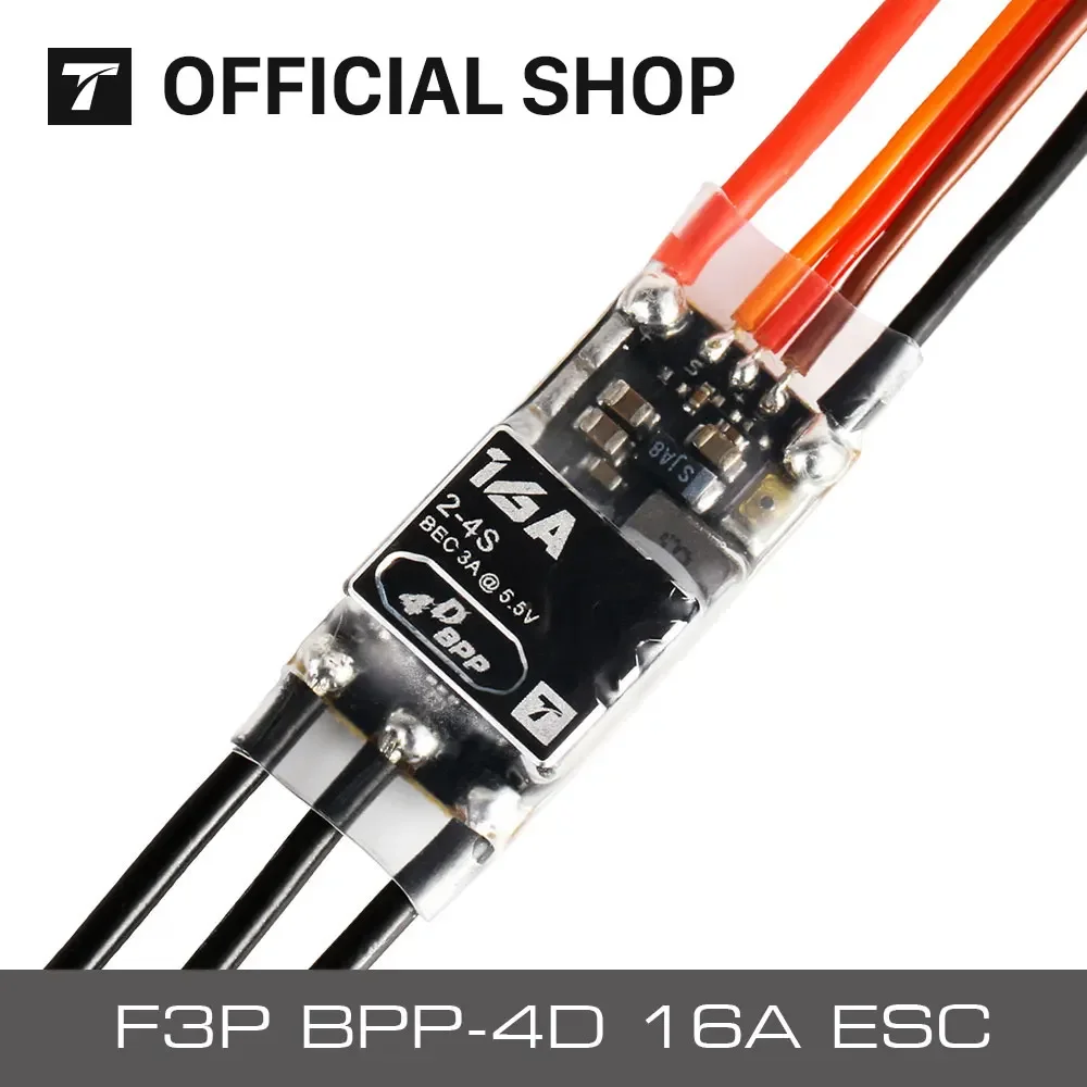 T-Motor Hobby F3P BPP-4D AM16A ESC FPV Elektronische Geschwindigkeitsregelung für Free Style Drohnenmotor