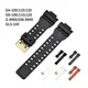 Silikon armband für Casio G-Shock GA-100/110/120/150/200 300 110/120 GD-100/G-8900 GLS-100 Sport