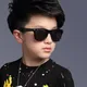 2024 Modemarke Kinder Sonnenbrille Kind schwarz Sonnenbrille Anti-UV-Baby Sonnenschutz Brille