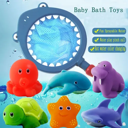 Baby Bad Spielzeug Badewanne bunte Spielzeuge wasserdichte Bad Spielzeug für Kleinkind Kleinkind
