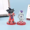 2 Stück Anime Dragon Ball Z Action figur Sohn Goku Frieza Schauen Sie sich gegenseitig kämpfende