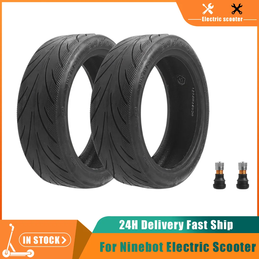 60/70-6,5 Vakuum reifen für Ninebot Max G30 G30D Außen reifen 10 Zoll Elektro roller Skateboard Vorderrad Hinterrad Rad Zubehör Image