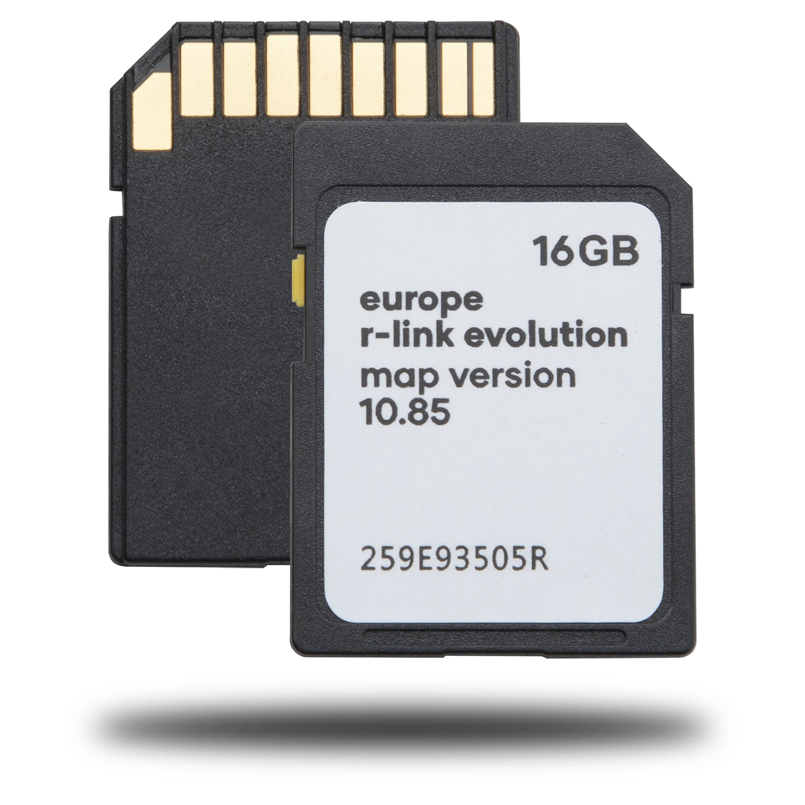 16GB Europa Großbritannien 11,05 Karte GPS Straßen navigation SD-Karte Carminat Navi für Renault Megane Laguna Kangoo Image