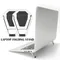 Mini-Laptop-Ständer aus Metall, faltbar, rutschfeste Basishalterung, Unterstützung für MacBook Pro Air, Lenovo Thinkpad, PC, Laptop, Kühlhalter, Füße