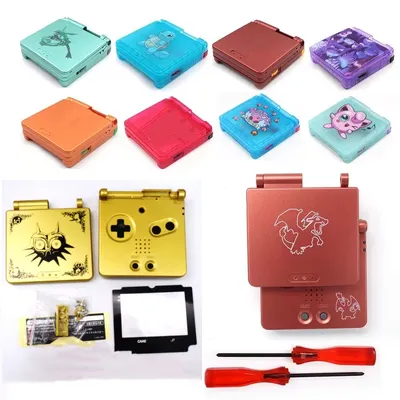 Bunte neue Gehäuseschale für Gameboy Advance SP GBA SP Konsole Ersatz-Kunststoffgehäuse Image