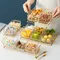 1set Licht luxus Obst Platte Snack Cookies Candy Grid Lebensmittel Lagerung Haushalt Wohnzimmer