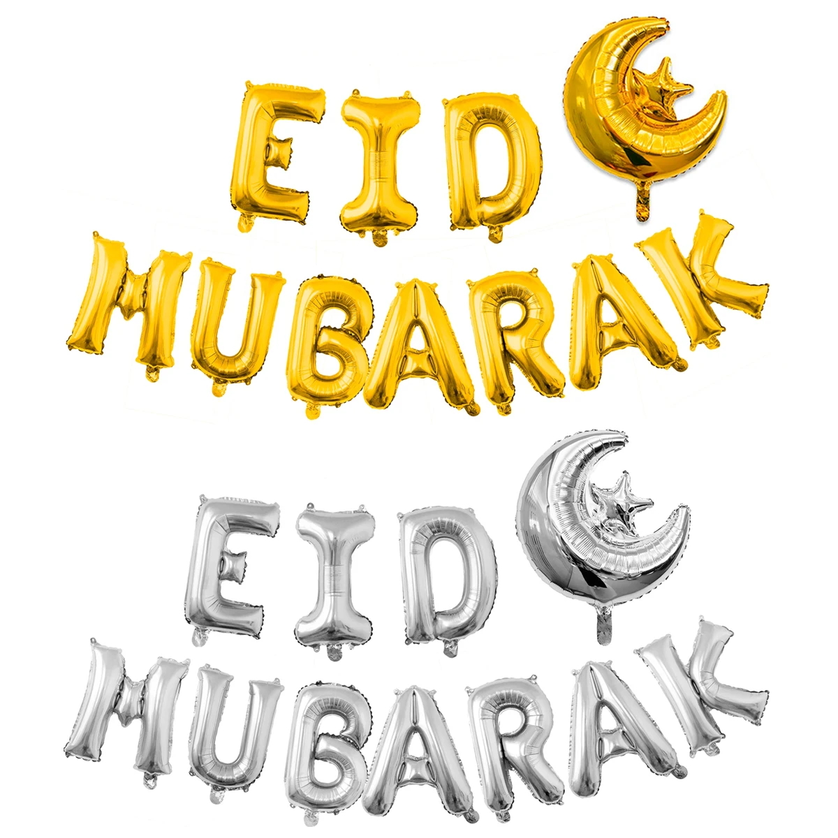 Eid Mubarak Ballon Mubarak Ramadan Dekor für Zuhause Islamische Muslimische Party Dekor Kareem Ramadan und Eid Dekor Eid AL Adha Ballons Image