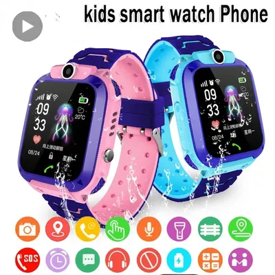 Kinder Smartwatch Handgelenk Kinder Smartwatch Jungen Mädchen GPS Tracker wasserdichte Armbanduhr