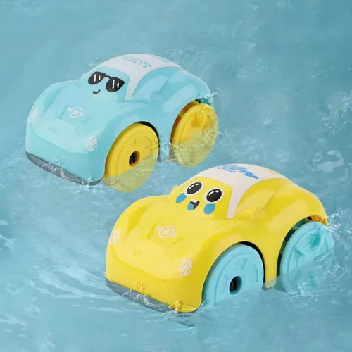 Kinder Bad Wasser spielen Spielzeug abs Uhrwerk Auto Cartoon Fahrzeug Baby Bad Spielzeug Kinder