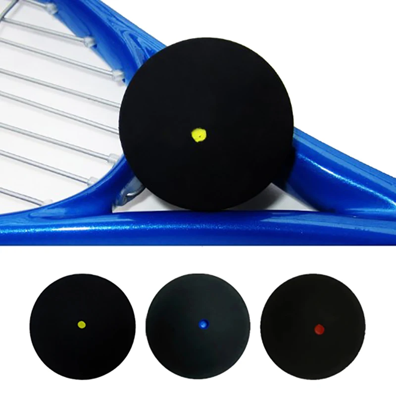 Professioneller Gummi-Squashball für Schläger, Red Dot Blue, schnelle Geschwindigkeit, Anfänger- oder Trainingszubehör Image