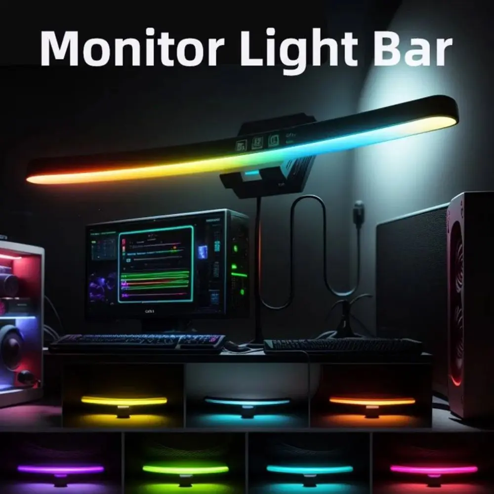 Augenpflege Bildschirm Licht Schreibtisch Lampe Computer Licht Bildschirm Hängen Licht Neue Tisch Lampe LED Monitor Licht Für Studie Laptop USB Licht