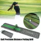 1 Stück Kunststoff Golf Präzision Distanz Putting Drill Golf Golf Rail Aid | Golf Trainer tragbare