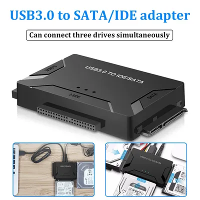 Usb 3 0 zu sata ide festplatten adapter konverter kabel für 3 5 2 5 zoll hdd/ssd cd dvd rom CD-RW 3