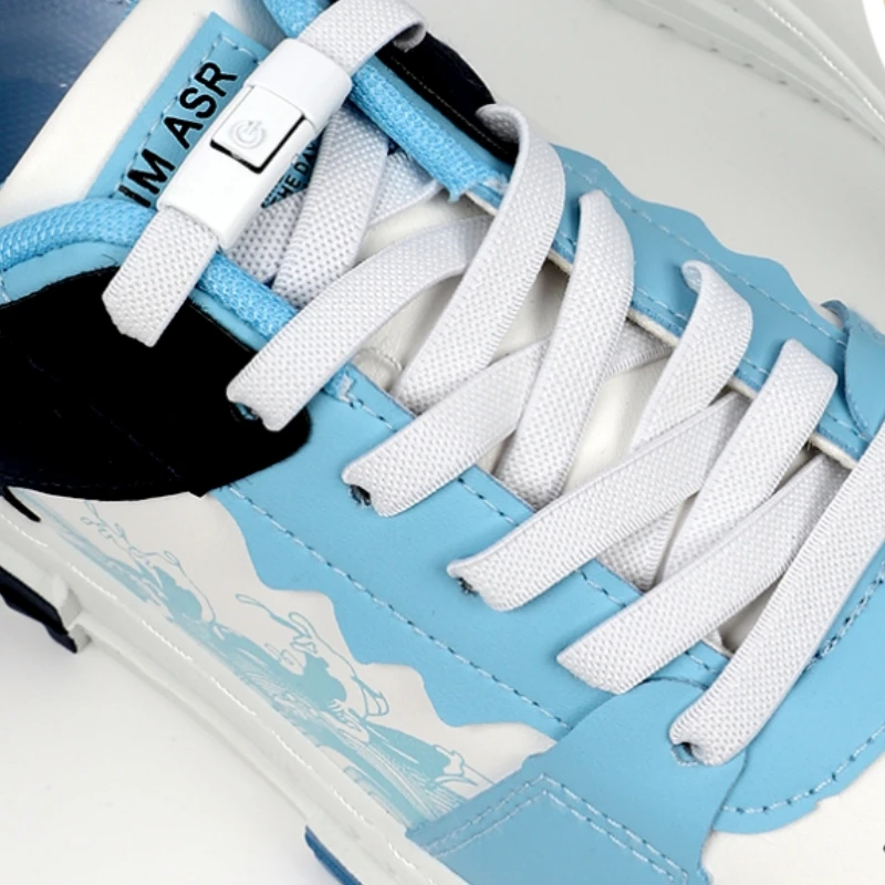 Neue Press Lock-Schnürsenkel ohne Bänder, Farbverlaufs-Wohnungen, elastische Schnürsenkel, Turnschuhe, Kinder und Erwachsene, ohne Krawatte, Schnürsenkel für Schuhe, Zubehör Image