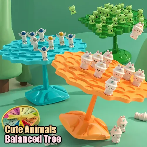 Raumfahrer Balance Baum Kinder Montessori Mathe Spielzeug Balancing Brettspiel