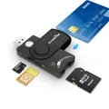 Rocketek CR310 USB 3 0 Steuer Erklärung IC Smart Card Reader SD/TF/SIM Karte Multi-Funktion Externe