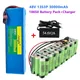 100% Original 48v 30Ah 1000w 13S3P 30000mah Lithium-Ionen Batterie 54 6 v Lithium-Ionen Batterie