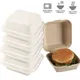 10/20 stücke Einweg-Bento-Lebensmittel behälter Backen Dessert Kuchen Schüssel Verpackung Burger