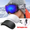 Ski brillen Schutzhülle ohne Schutzbrille Ski Snowboard Brille Brillen box Reiß verschluss Hardcase