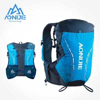 Aonijie c9104s 2 stücke 500ml Weich wasser flasche Ultra Weste 18l Trink rucksack Pack Tasche für Outdoor Trail Running Marathon Rennen