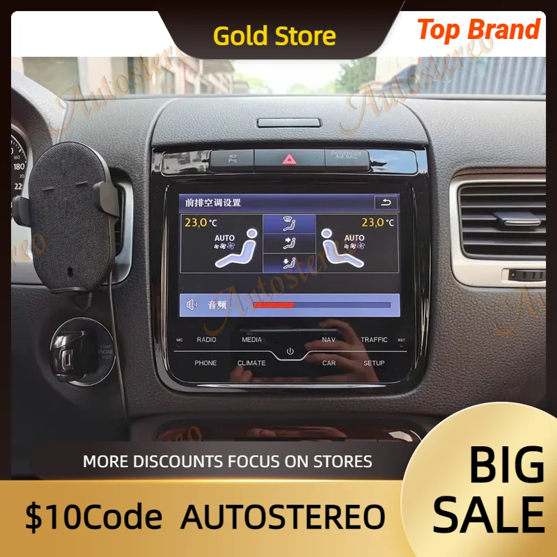 Für VW TOUAREG RNS 850 RCD 550 Android 10,0 6 + 128 Auto DVD Player Multimedia-Player GPS Navigation Auto radio Stereo Kopf Einheit 4G