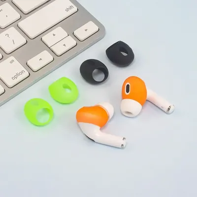 Ohr stöpsel Ohr haken Ohrhörer Ohr abdeckungen für Airpods Pro 2 Zubehör Silikon Anti-Drop-Schutz Image