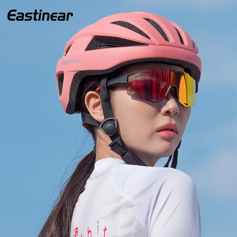 East inear ultraleichter einteiliger Outdoor-Fahrrad helm belüfteter und atmungsaktiver Unisex-Rennrad-Mountainbike-Ausrüstung abnehmbarer Liner Image