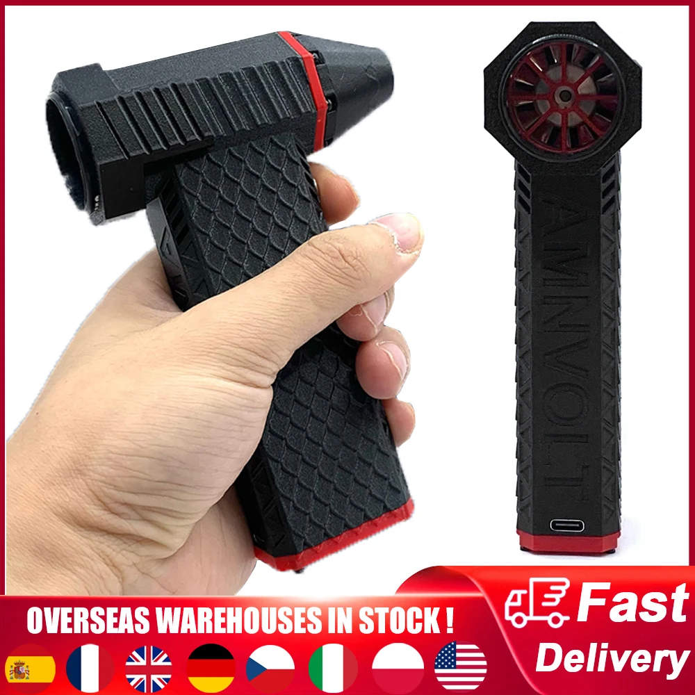 Bürstenloser Turbo lüfter Hoch leistung 110000 U/min Strahl ventilator Staub gebläse typec pd Schnell ladung Druckluft staub tuch Mini Handl uft gebläse Image