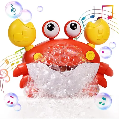 Baby Bad Spielzeug Blase Maschine Krabben Frosch Musik Kinder Bad Spielzeug Badewanne Seife