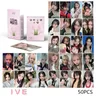 Kpop 50 teile/satz ive neues album laser lomo karte rei liz leeseo yujin won young gaeul mädchen