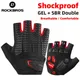 ROCKBROS Radfahren Handschuhe Sommer GEL Half Finger Stoßfest Atmungs Männer Frauen MTB Rennrad Ausrüstung Fahrrad Zubehör