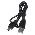 Mini-USB-Kabel 0 8 m für extra langes Ladekabel PVC-Hochgeschwindigkeits-USB-Ladegerät