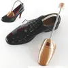 1 Paar Schuhe Bahre Kunststoff Schuhspanner Shaper Rack Boot Bahre Keeper Einstellbare Größe für Mann Frauen zapatos de hombre Braun