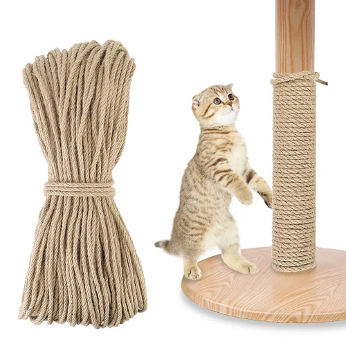 DIY Kratz baum Spielzeug für Katze schärfen Klaue Schreibtisch beine Binde seil 20m/50m/100m Katze