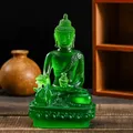 1pc Harz Handwerk Home Dekoration Buddha Statue Buddhismus Skulptur Thailand Buddha Skulptur Zen