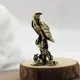 Adler Bronze Skulptur aus gezeichnete Textur Handwerk Dekoration aus reinem Messing Schreibtisch