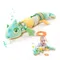 Chamäleo Säuglings spielzeug Baby musikalische Stofftier Spielzeug mit Rasseln Crinkle Bellbaby Beiß