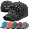 Unisex Gewaschene Baumwolle Vintage Kappe Hohe Qualität NEW YORK Brief Stickerei Baseball Kappe Männer Und Frauen Outdoor Sport Hüte