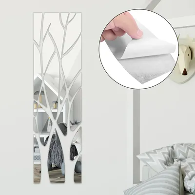 3D-Spiegel-Wandaufkleber, DIY, Veranda, Hintergrund, Wandbild, Zuhause, Wohnzimmer, Schlafzimmer, Image