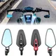 Motorrad Lenker Spiegel Motorrad Rückspiegel Blends chutz HD Lenker Spiegel für Roller Fahrrad Moto