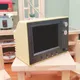 1pc antike Puppenhaus Miniatur TV spielbar Video Mini-Fernseher Modell Wohnzimmer Haushalts geräte