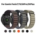 Nylon armband für Garmin Quick Fit 22mm 26mm Armband für Fenix 7x7 Pro Fenix 6x6 5x5plus