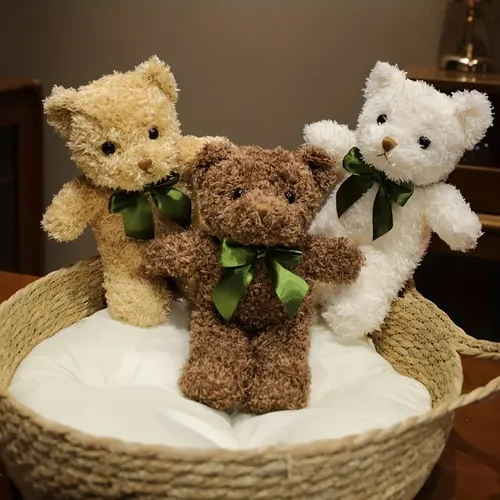25cm niedlichen Teddybär Plüschtiere schöne kuschel ige Bär Stofftiere Kissen Plüschtiere tragen