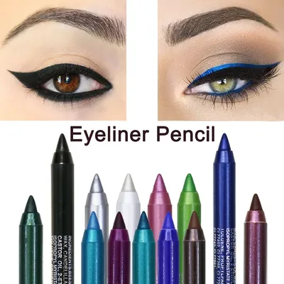 Make-up langlebige nicht blühende Eyeliner Bleistift wasserdichte Pigment Lidschatten Eyeliner Stift
