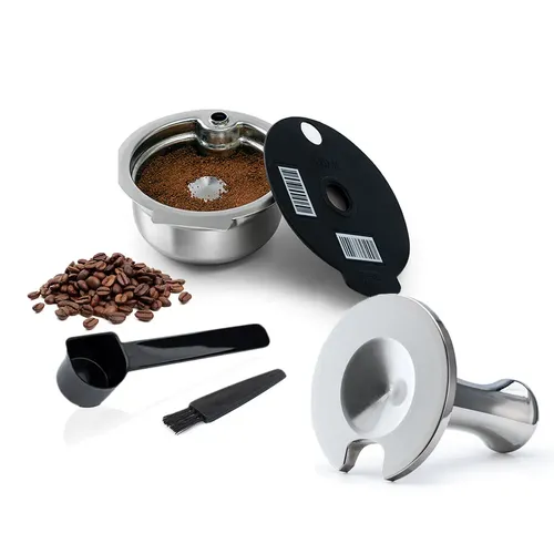 Edelstahl wieder verwendbare Tassimo Kaffee pad nachfüllbare Kaffee kapsel für Bosch Tassimo Maker