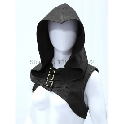 2023 mittelalter liche Frauen Rüstung Jägerin Männer Attentäter Cosplay Kostüme Karneval Leder Image