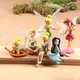 6 teile/satz Anime Tinkerbell Märchen Mädchen basteln Glocke PVC Action figuren Wohnkultur für