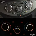 3Pcs Auto AC Heizung Klima Knob Panel Schalter Knöpfe Tasten Für NISSAN NOTE E11 2004-2013