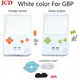 Jcd weiße Farbe für gbp Reparatur Full Shell Gehäuse Pack Cover für Gameboy Pocket Ersatz mit